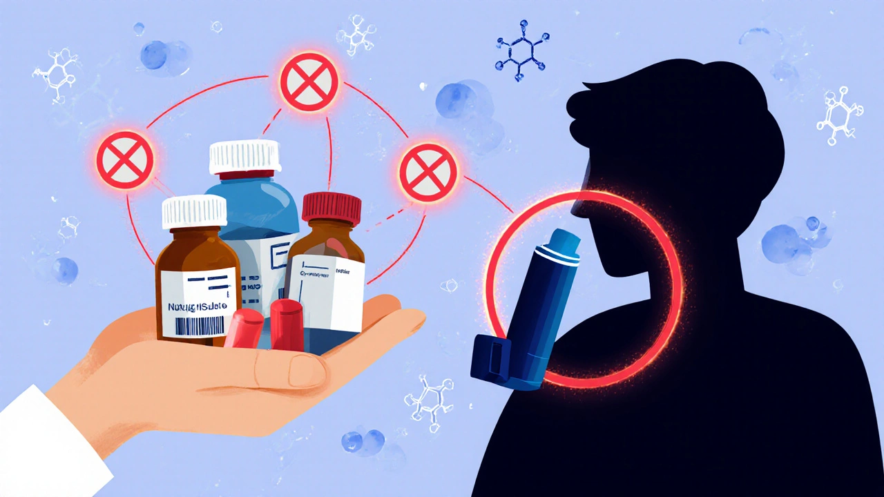 Asthma and COPD Medications: Key Interactions and Safety Risks You Need to Know