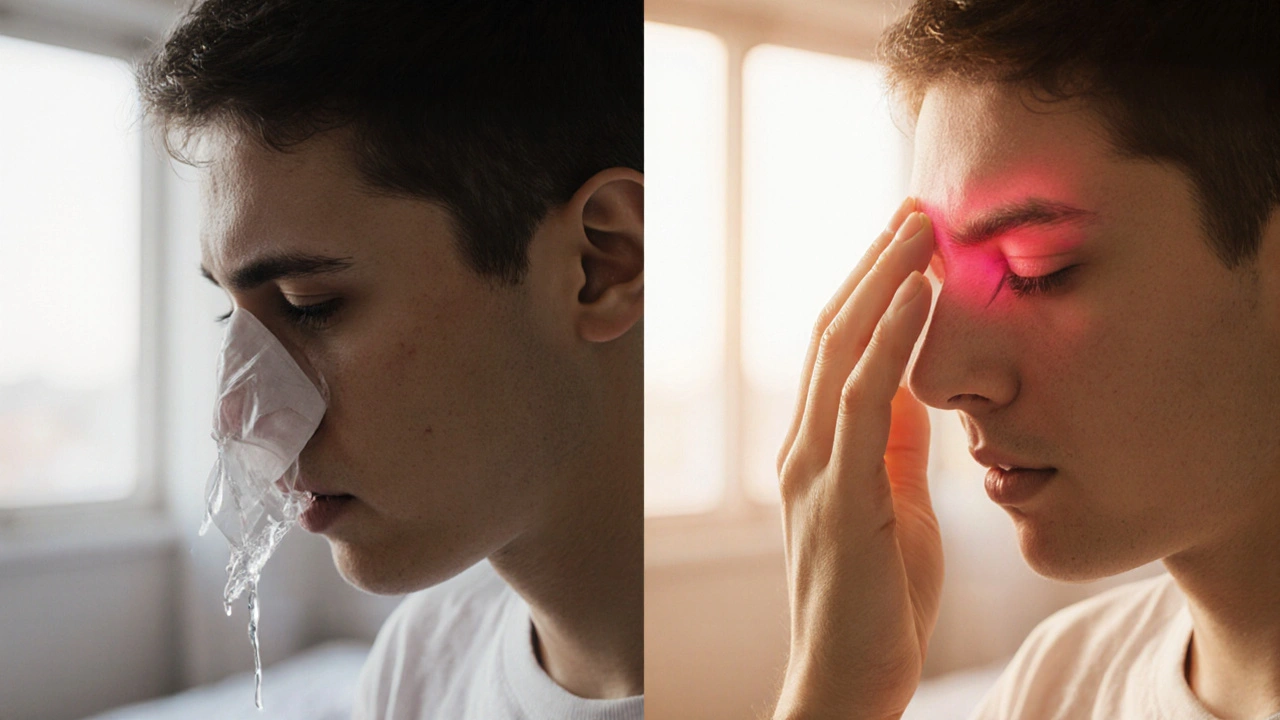 Runny Nose vs Sinus Headache: Key Differences Explained