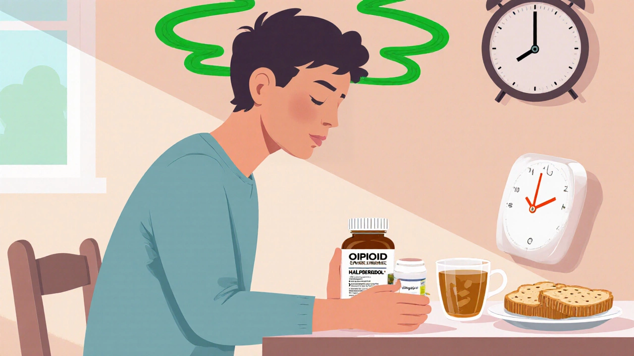 Nausea from Opioids: How to Manage It with Antiemetics, Timing, and Diet