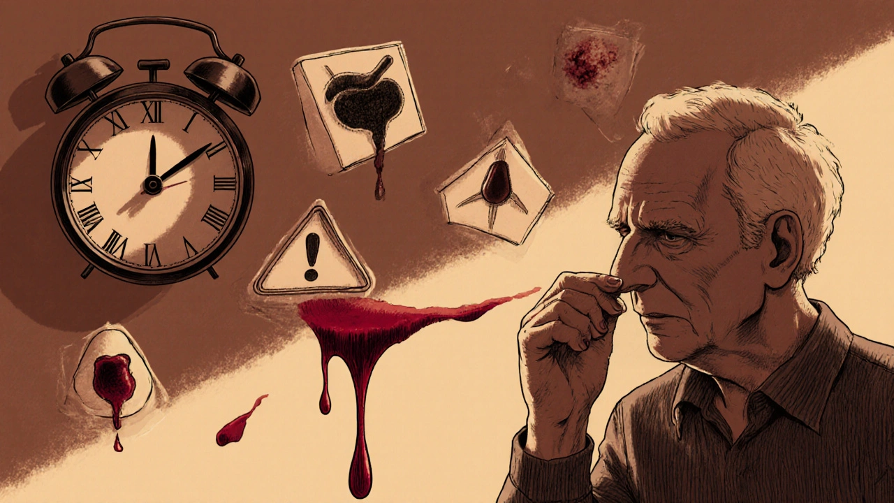 Severe Bleeding on Medications: What to Watch For and How to Respond in an Emergency